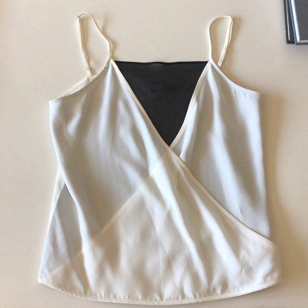 NWOT. never been worn. parker black&white camisole